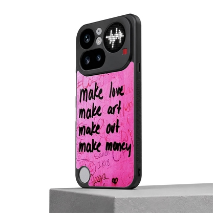 Make Magic nothing phone 4a pro mobile cover | shockproof glass phone case