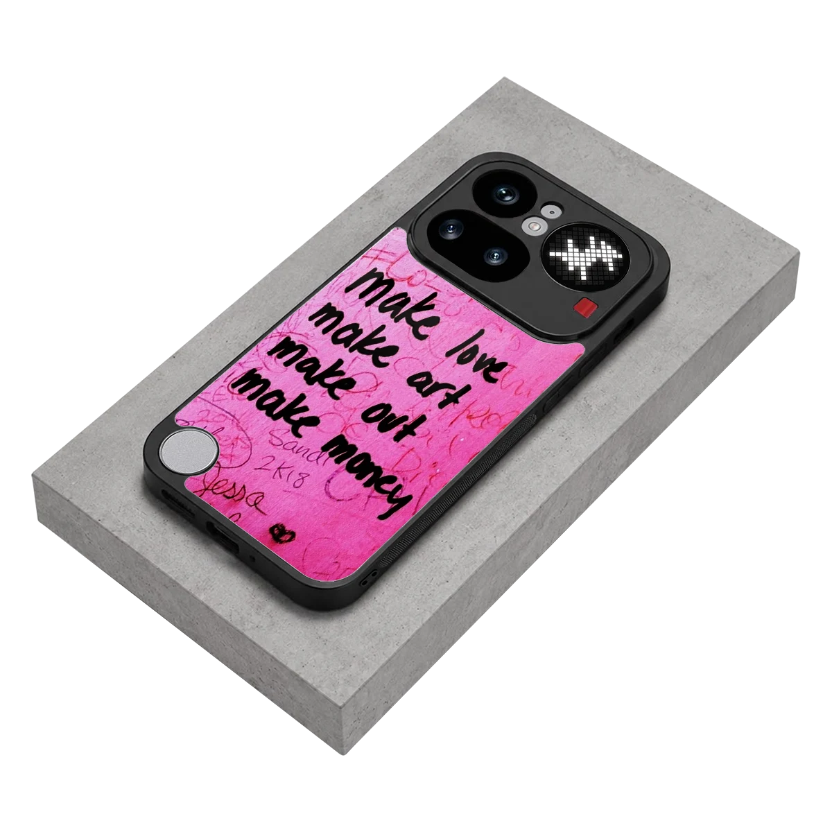 Make Magic stylish phone case for nothing phone 4a pro | glossy glass and slim fit