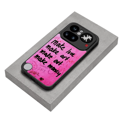 Make Magic stylish phone case for nothing phone 4a pro | glossy glass and slim fit
