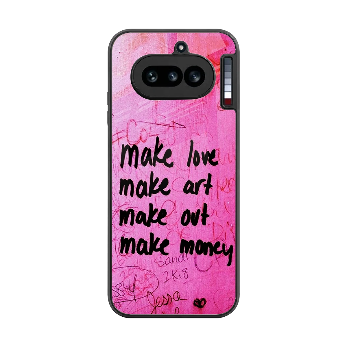 Make Magic back phone cover | glass case for nothing phone 4a