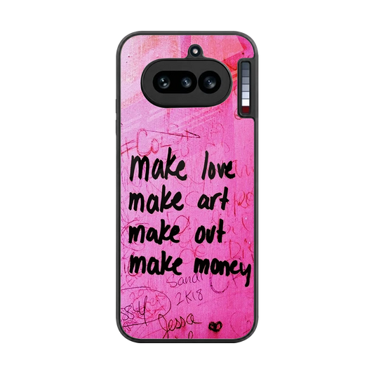 Make Magic back phone cover | glass case for nothing phone 4a