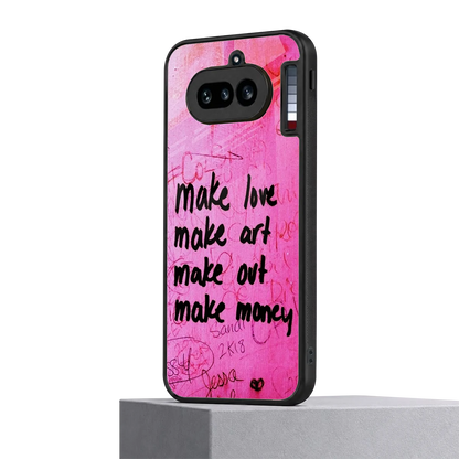 Make Magic nothing phone 4a mobile cover | shockproof glass phone case