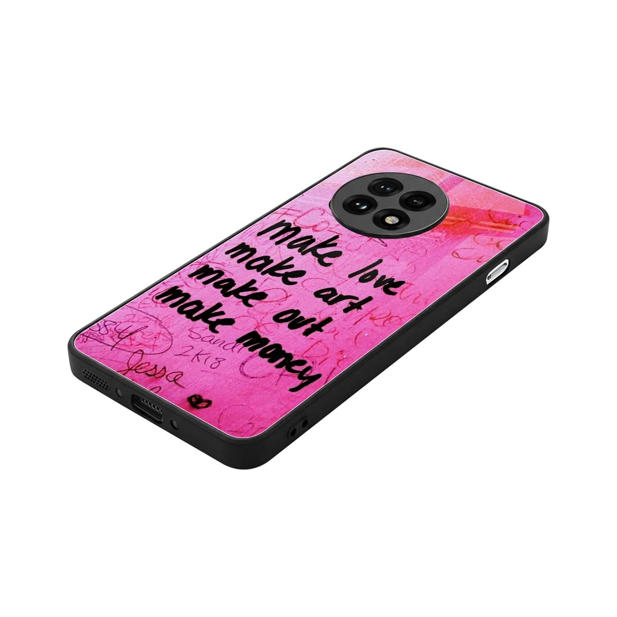 Make Magic stylish phone case for oneplus 13r | glossy glass and slim fit