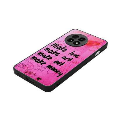 Make Magic stylish phone case for oneplus 13r | glossy glass and slim fit