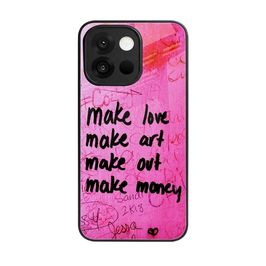 Make Magic back phone cover | glass case for oneplus 13s