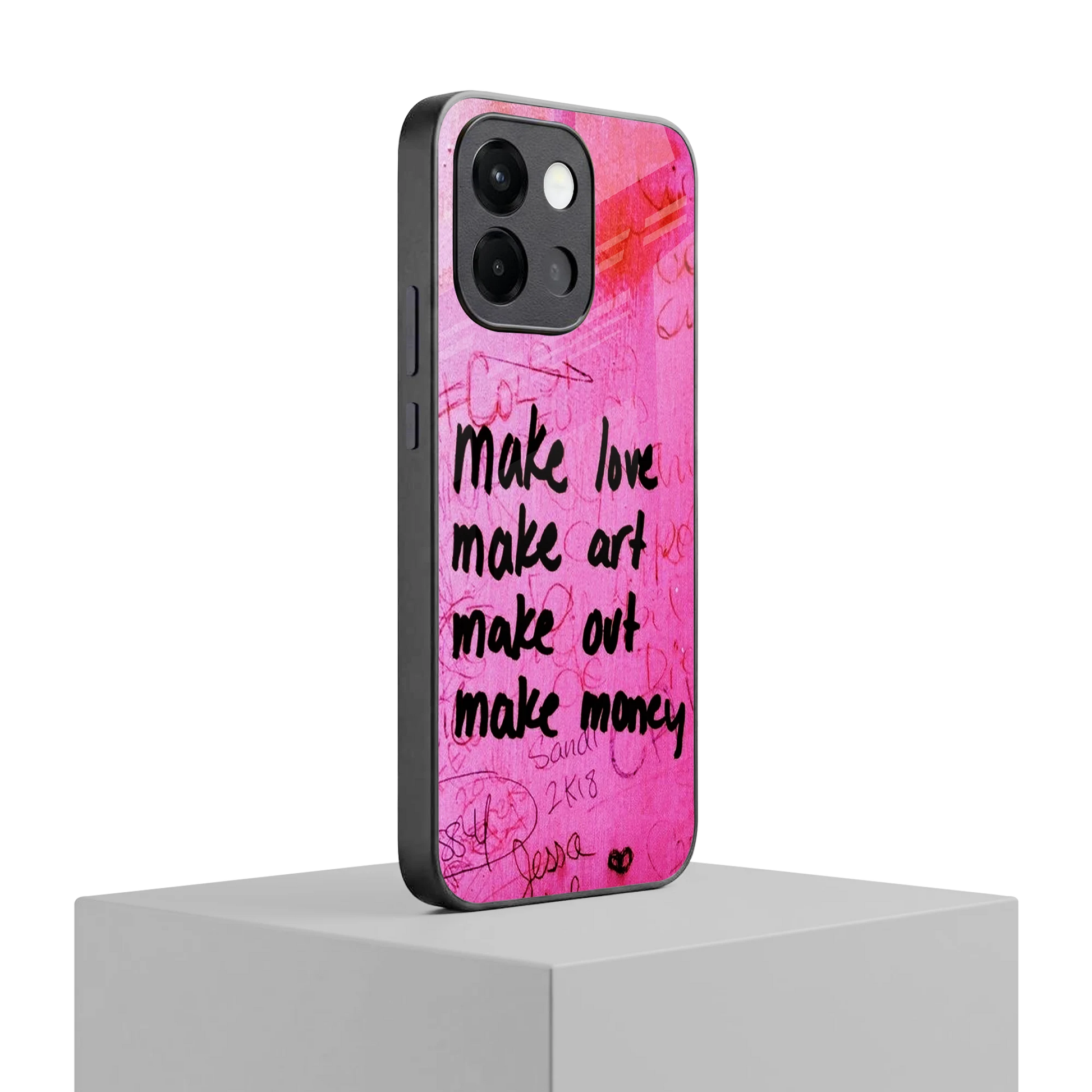 Make Magic oneplus 13s mobile cover | shockproof glass phone case