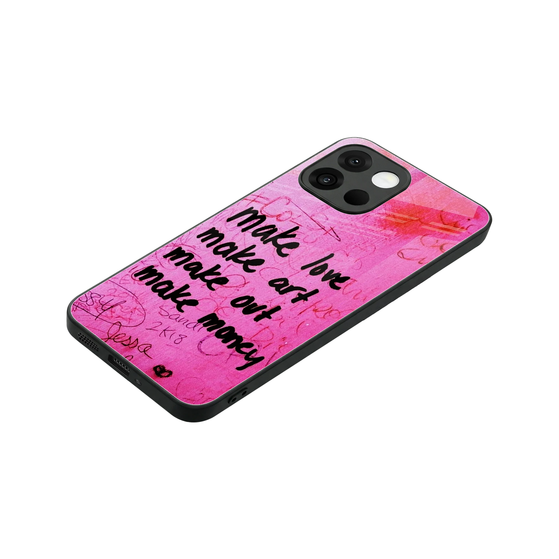 Make Magic stylish phone case for oneplus 13s | glossy glass and slim fit