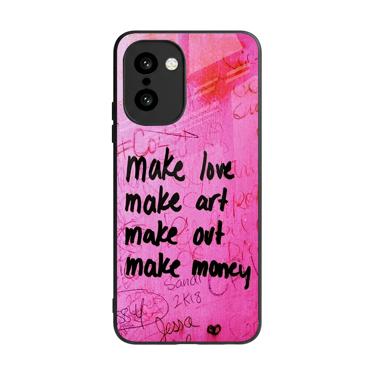 Make Magic back phone cover | glass case for oneplus 15r