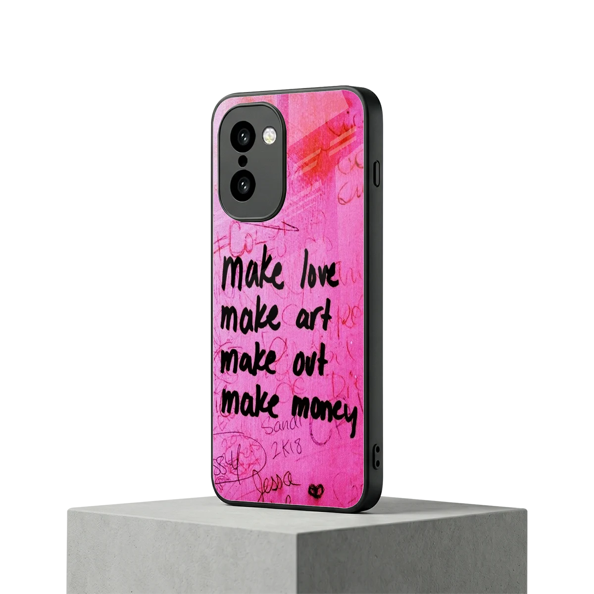 Make Magic oneplus 15r mobile cover | shockproof glass phone case