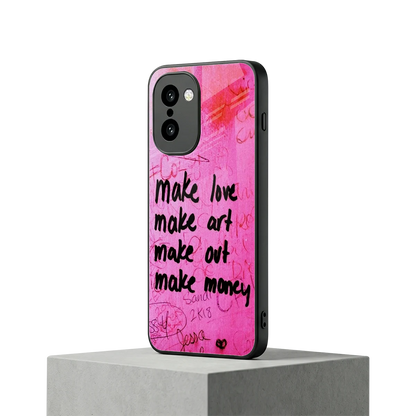 Make Magic oneplus 15r mobile cover | shockproof glass phone case