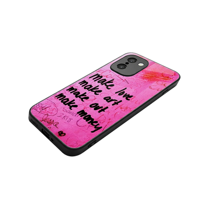 Make Magic stylish phone case for oneplus 15r | glossy glass and slim fit