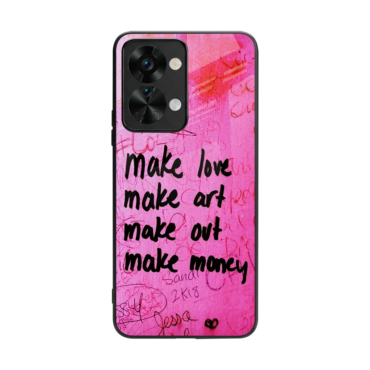 Make Magic back phone cover | glass case for oneplus nord 2t