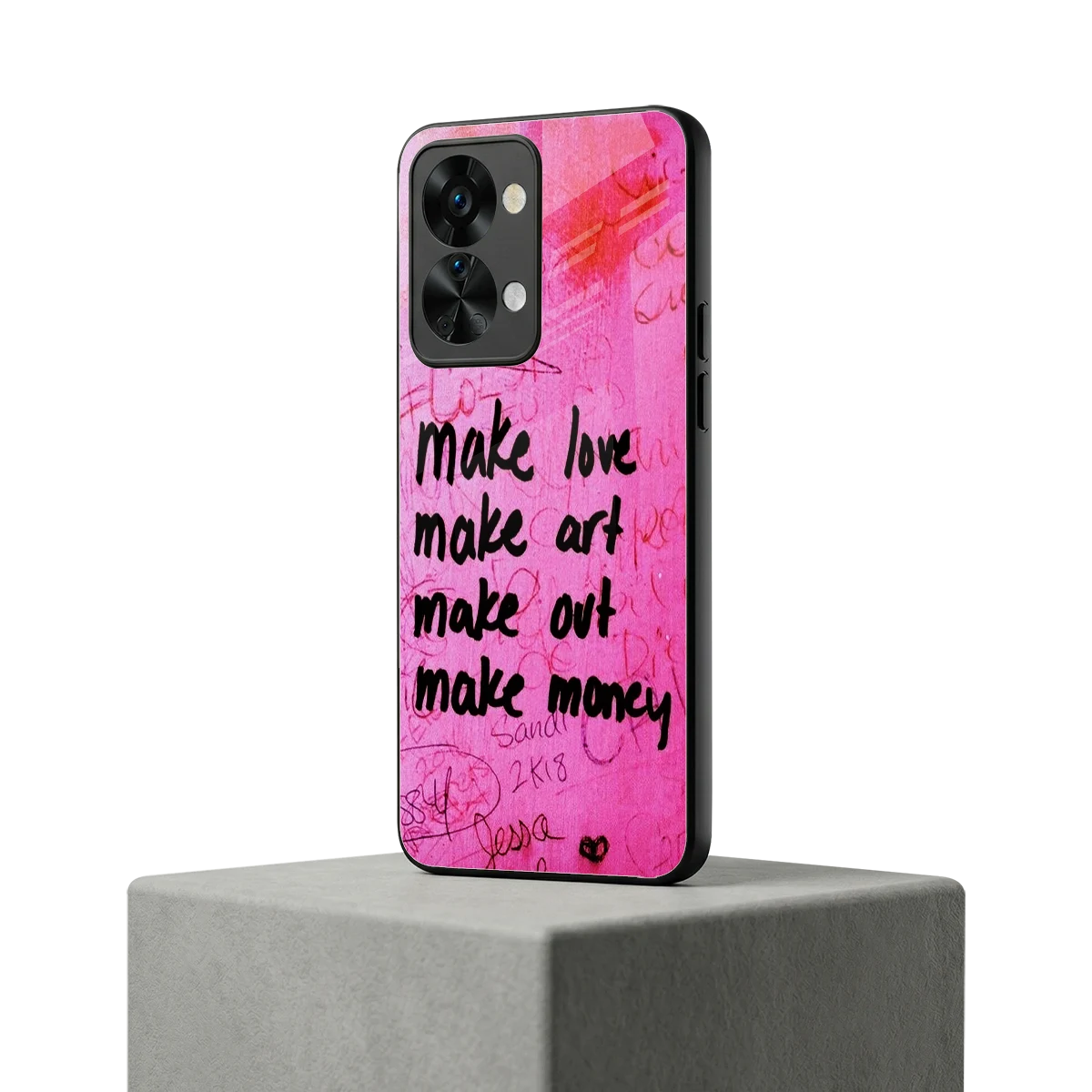 Make Magic oneplus nord 2t mobile cover | shockproof glass phone case