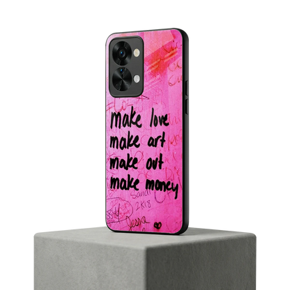 Make Magic oneplus nord 2t mobile cover | shockproof glass phone case