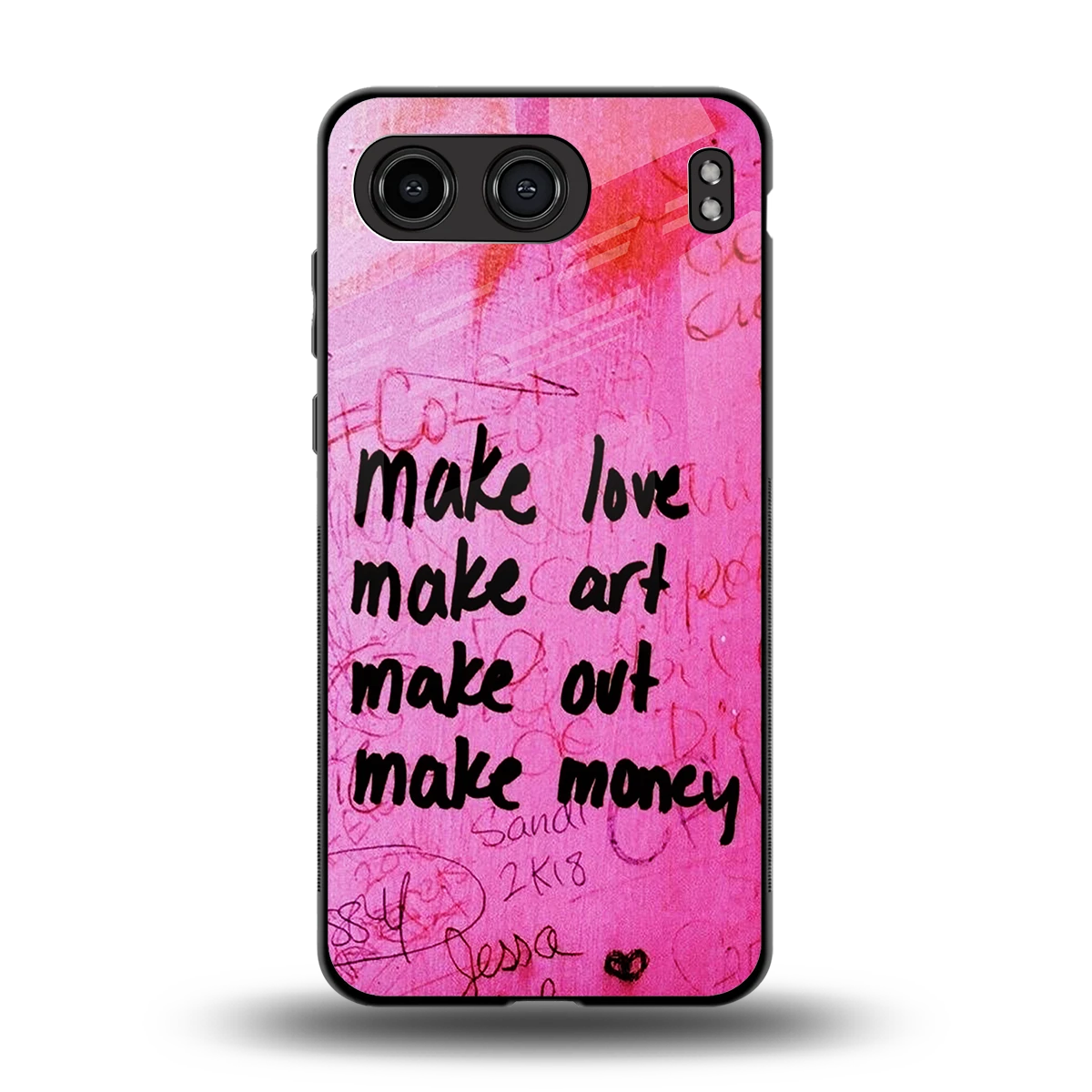 Make Magic back phone cover | glass case for oneplus nord 4