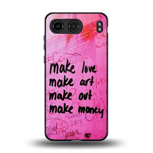 Make Magic back phone cover | glass case for oneplus nord 4