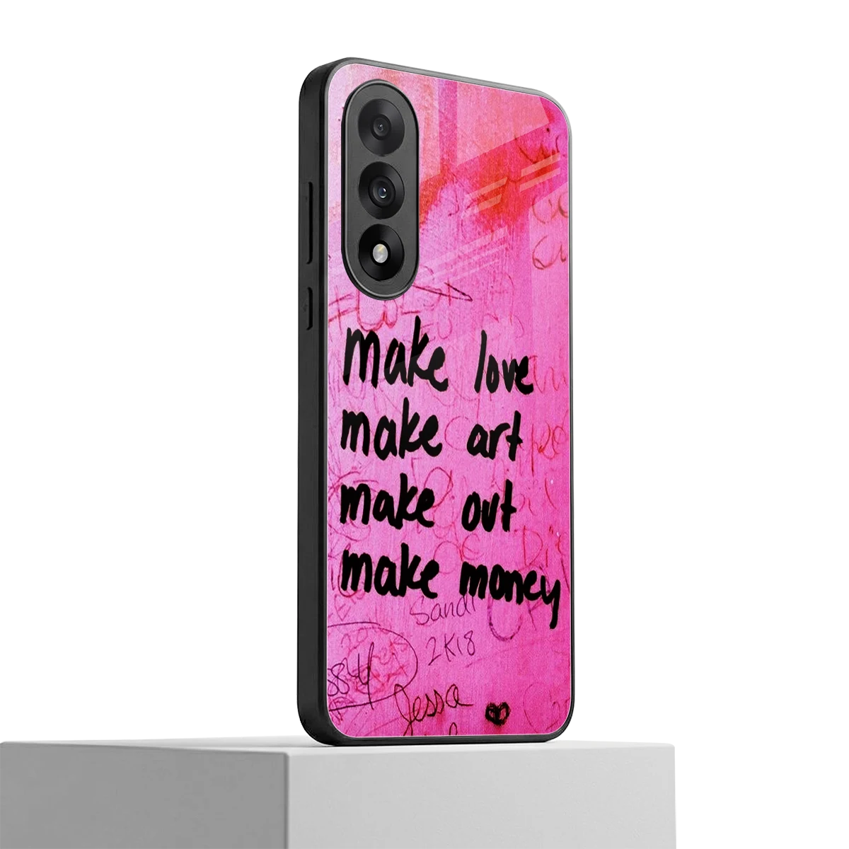 Make Magic oneplus nord 5 mobile cover | shockproof glass phone case