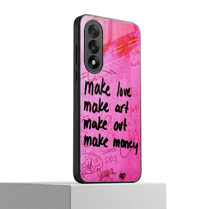Make Magic oneplus nord 5 mobile cover | shockproof glass phone case