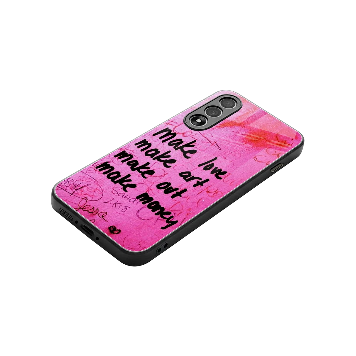 Make Magic stylish phone case for oneplus nord 5 | glossy glass and slim fit