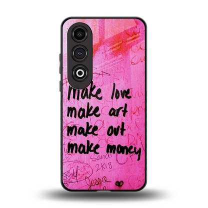 Make Magic back phone cover | glass case for oneplus nord ce 4