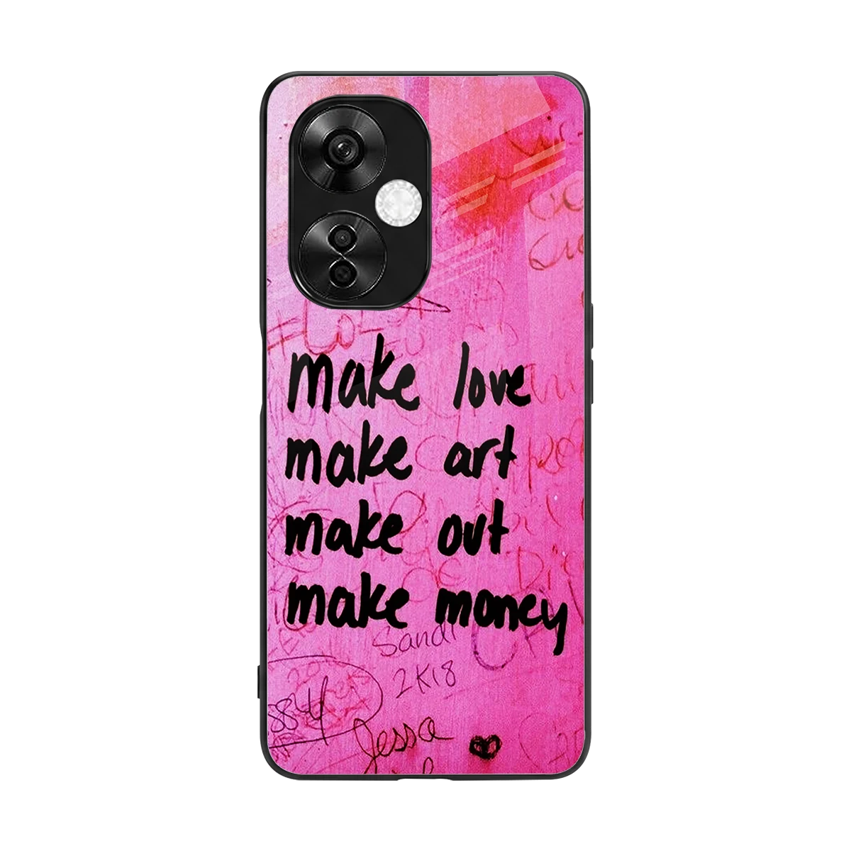 Make Magic back phone cover | glass case for oneplus nord ce 3 lite