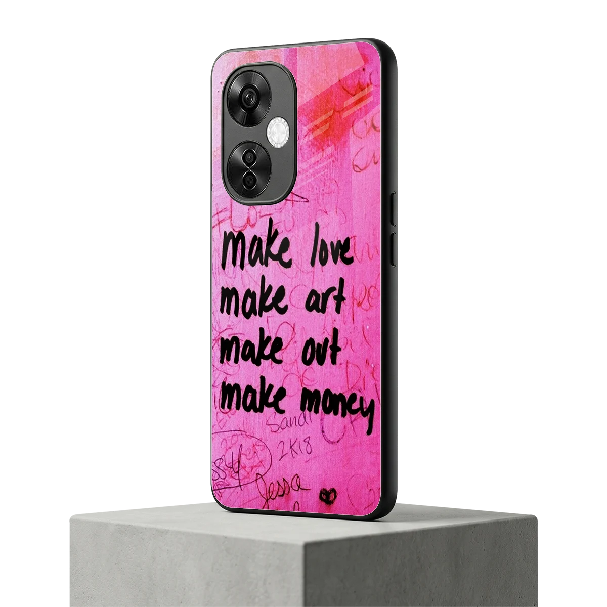 Make Magic oneplus nord ce 3 lite mobile cover | shockproof glass phone case