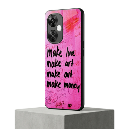 Make Magic oneplus nord ce 3 lite mobile cover | shockproof glass phone case