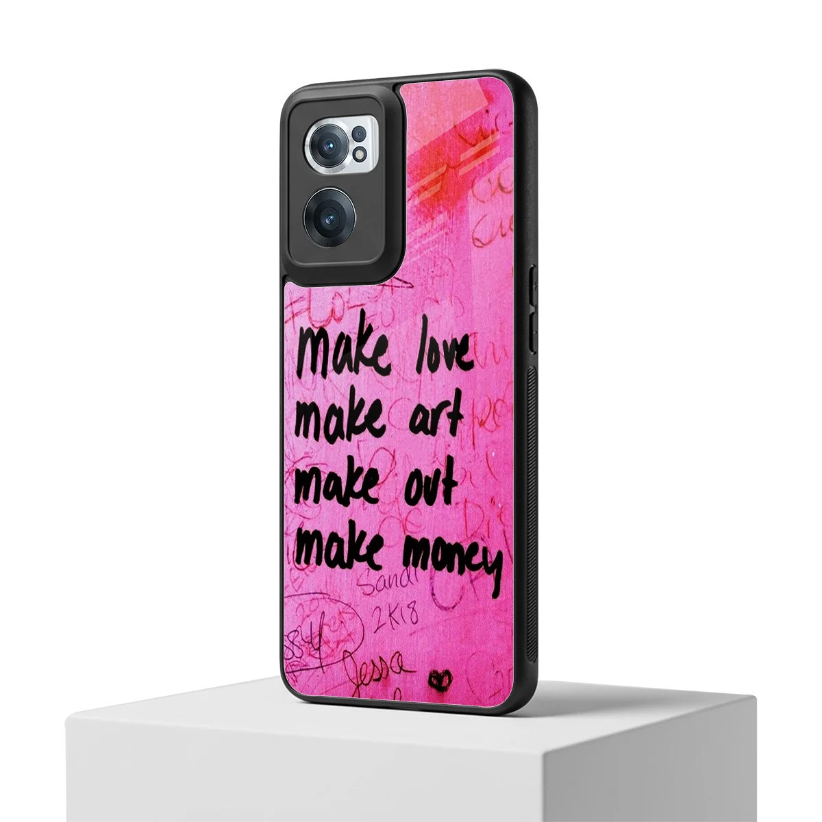 Make Magic oneplus nord ce 2 mobile cover | shockproof glass phone case