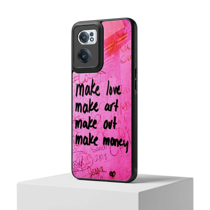 Make Magic oneplus nord ce 2 mobile cover | shockproof glass phone case