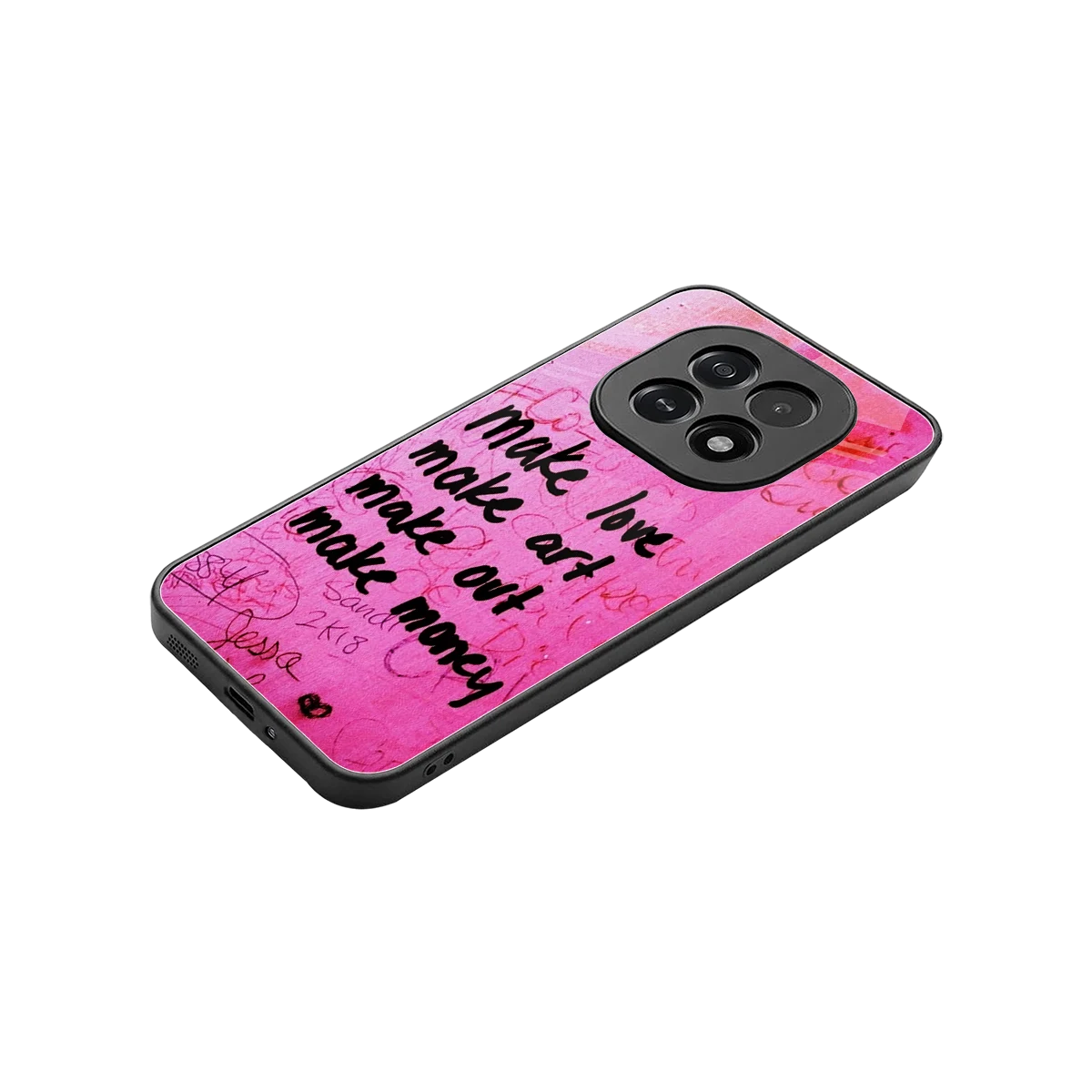Make Magic stylish phone case for oppo f29 5g | glossy glass and slim fit