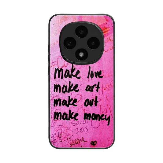 Make Magic back phone cover | glass case for oppo f31 pro 5g