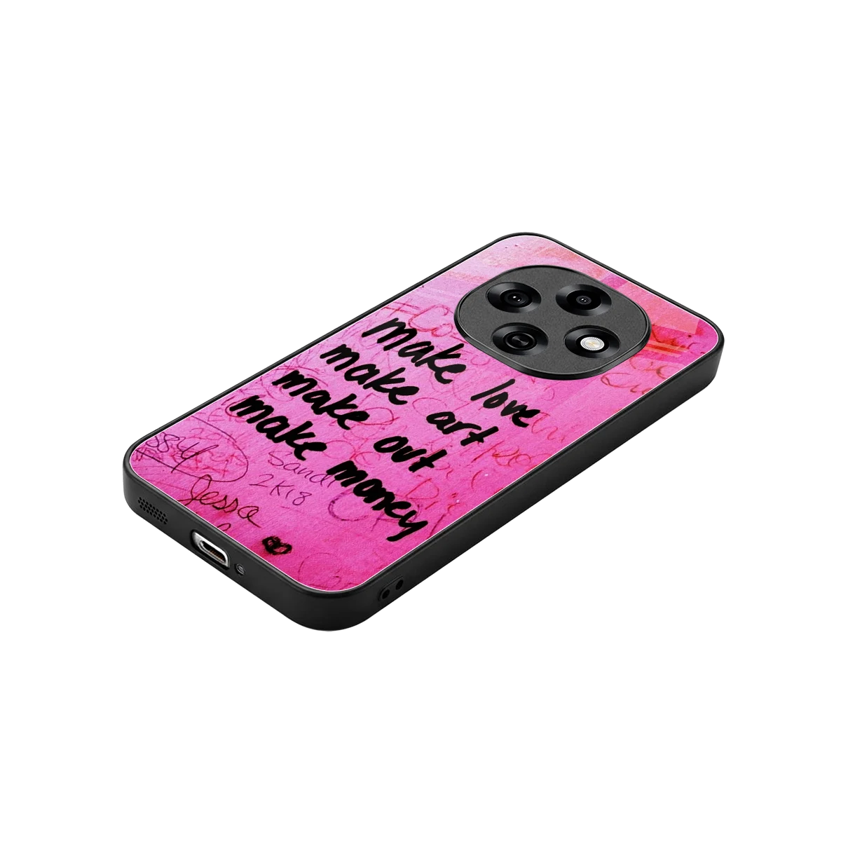 Make Magic stylish phone case for oppo f31 pro 5g | glossy glass and slim fit