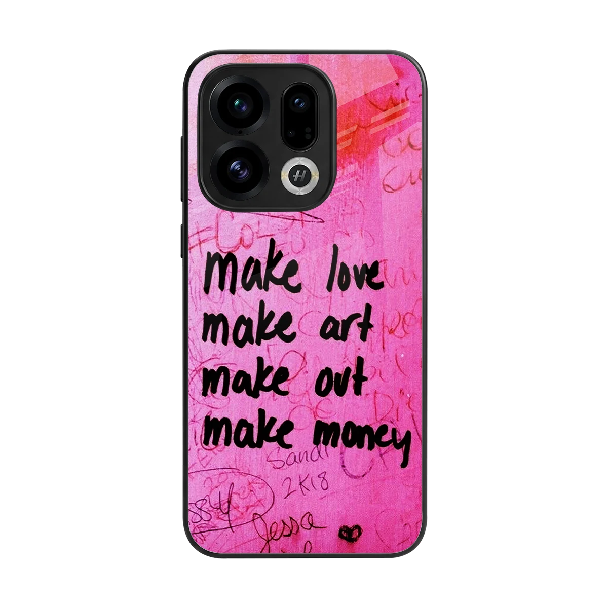 Make Magic back phone cover | glass case for oppo find x9
