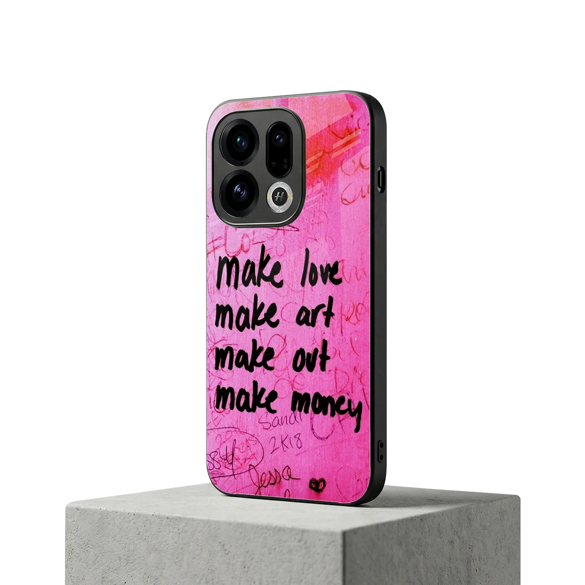 Make Magic oppo find x9 mobile cover | shockproof glass phone case