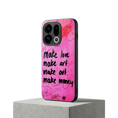 Make Magic oppo find x9 mobile cover | shockproof glass phone case