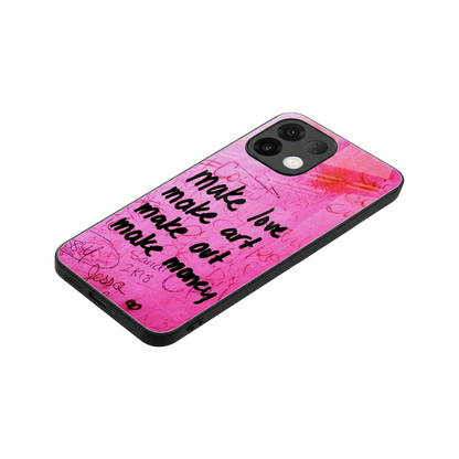 Make Magic stylish phone case for oppo k13 5g | glossy glass and slim fit