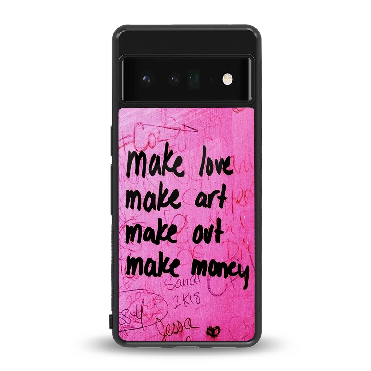 Make Magic back phone cover | glass case for google pixel 6 pro