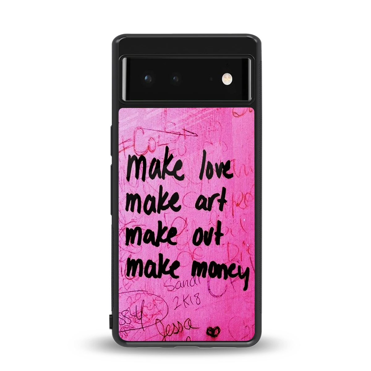 Make Magic back phone cover | glass case for google pixel 6a