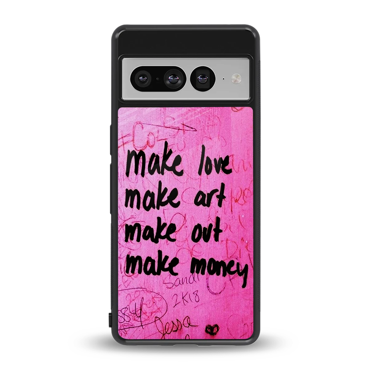 Make Magic back phone cover | glass case for google pixel 7 pro