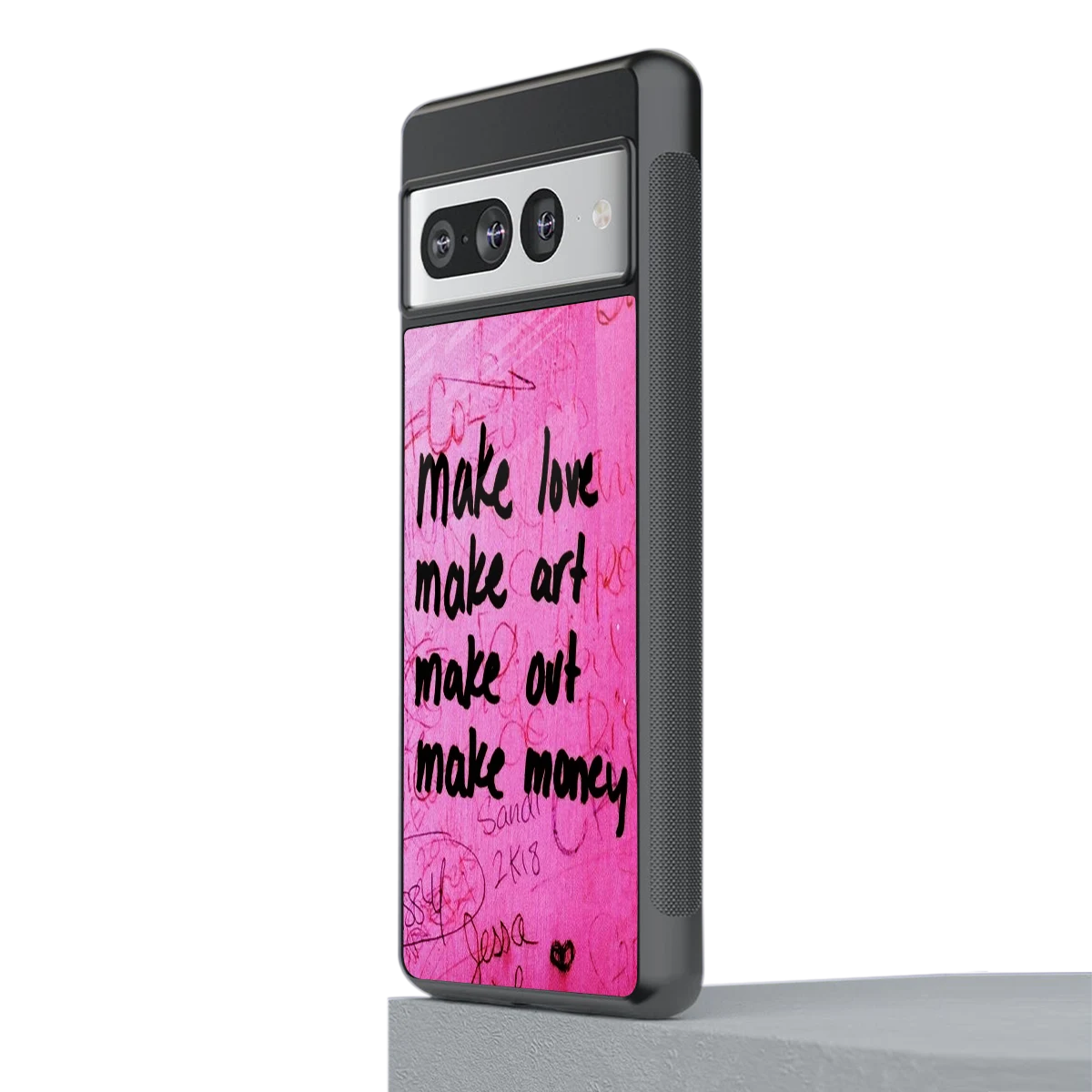 Make Magic stylish phone case for google pixel 7 pro | glossy glass and slim fit