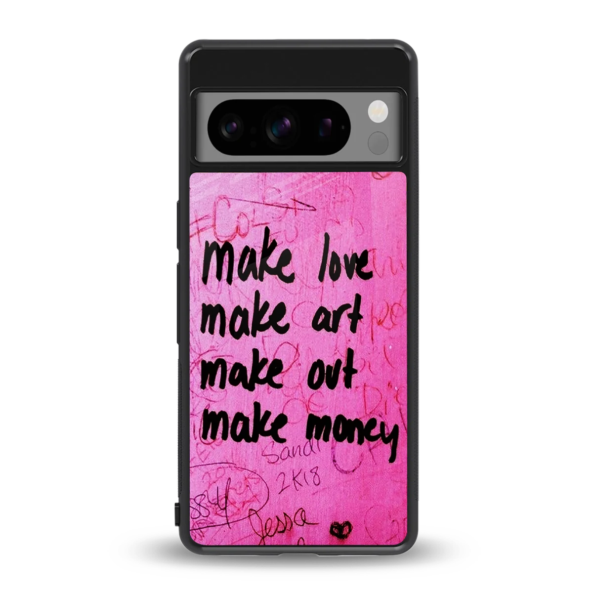 Make Magic back phone cover | glass case for google pixel 8 pro