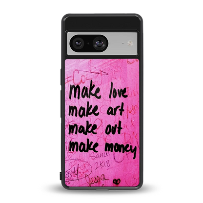 Make Magic back phone cover | glass case for google pixel 8