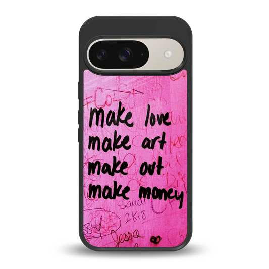 Make Magic back phone cover | glass case for google pixel 9