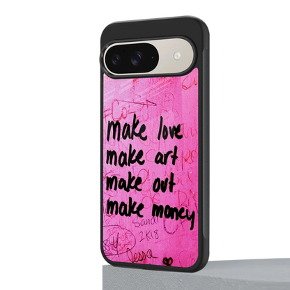 Make Magic google pixel 9 mobile cover | shockproof glass phone case