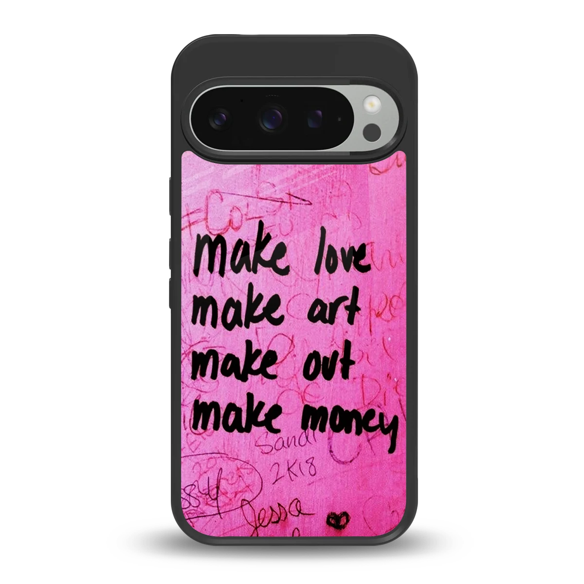 Make Magic back phone cover | glass case for google pixel 9 pro