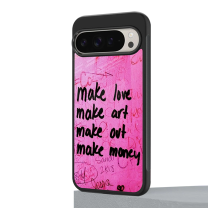 Make Magic google pixel 9 pro xl mobile cover | shockproof glass phone case