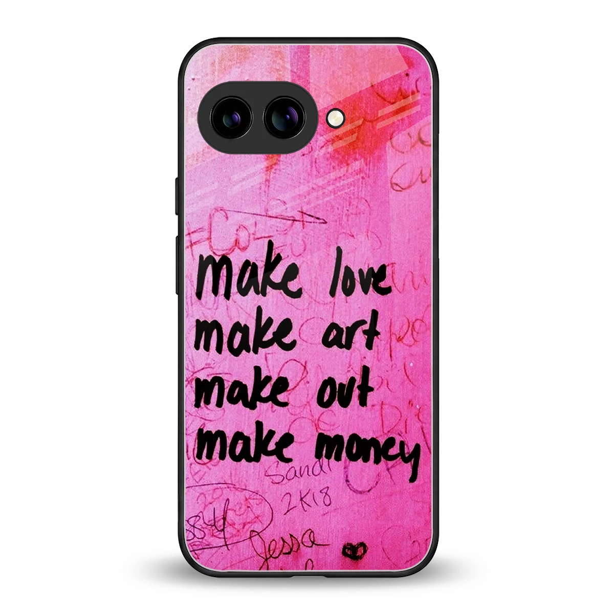 Make Magic back phone cover | glass case for google pixel 10a