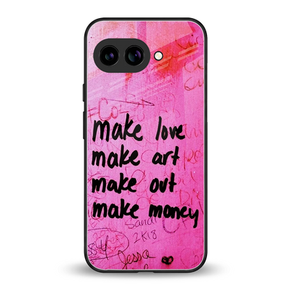 Make Magic back phone cover | glass case for google pixel 10a