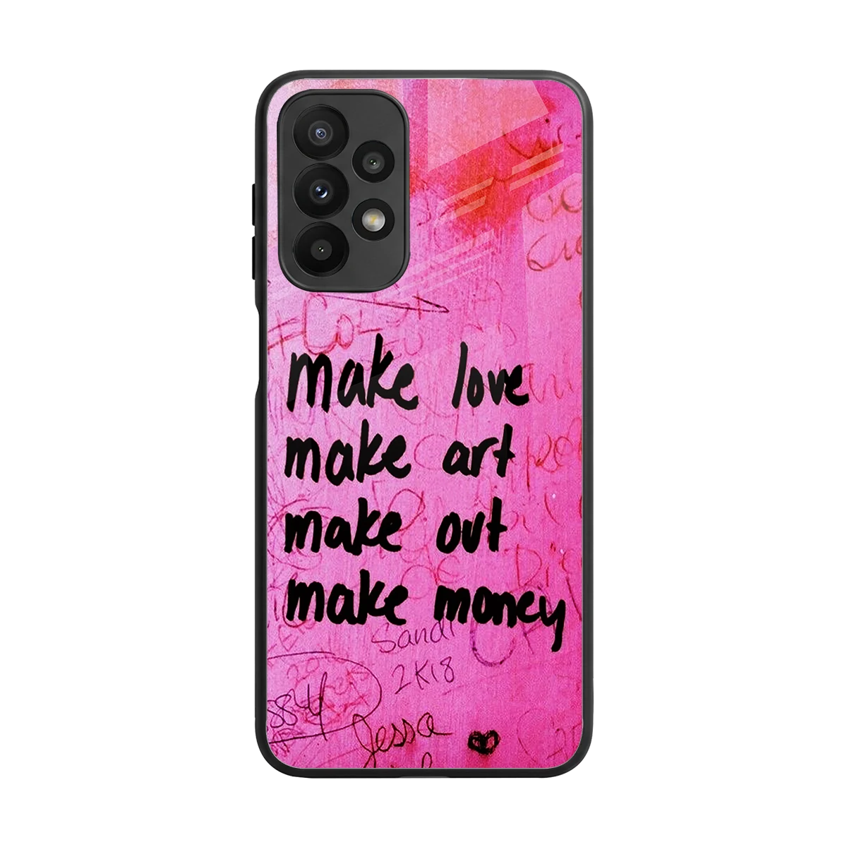 Make Magic back phone cover | glass case for samsung galaxy a23