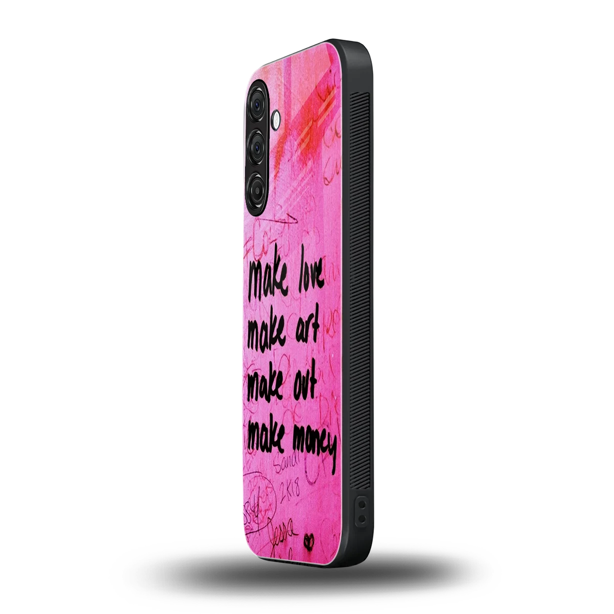 Make Magic samsung galaxy a55 5g mobile cover | shockproof glass phone case